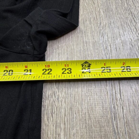 Unbound Mens Black Crew Neck Lightweight Merino Wool Casual Wear T-Shirt Sz XXL - Picture 7 of 9